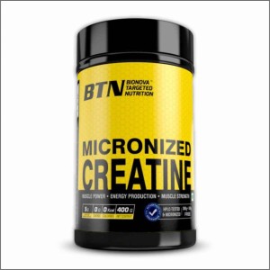 BTN Micronized Creatine Monohydrate Powder 400 Grams