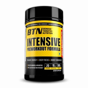 BTN-Intensive Pre-Workout Formula, Juicy Watermelon - 20 Servings